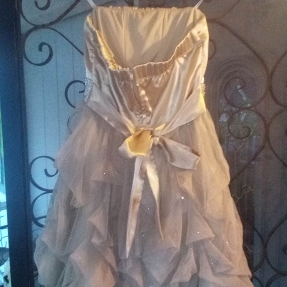 Gold fancy dress - Picture 2 of 3